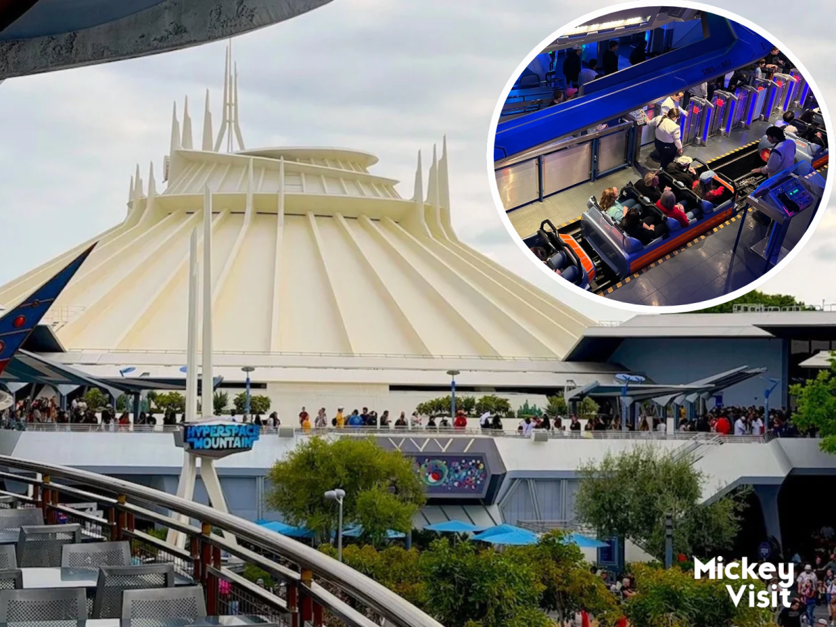 Disneyland Space Mountain