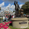 Disneyland Christmas Statue