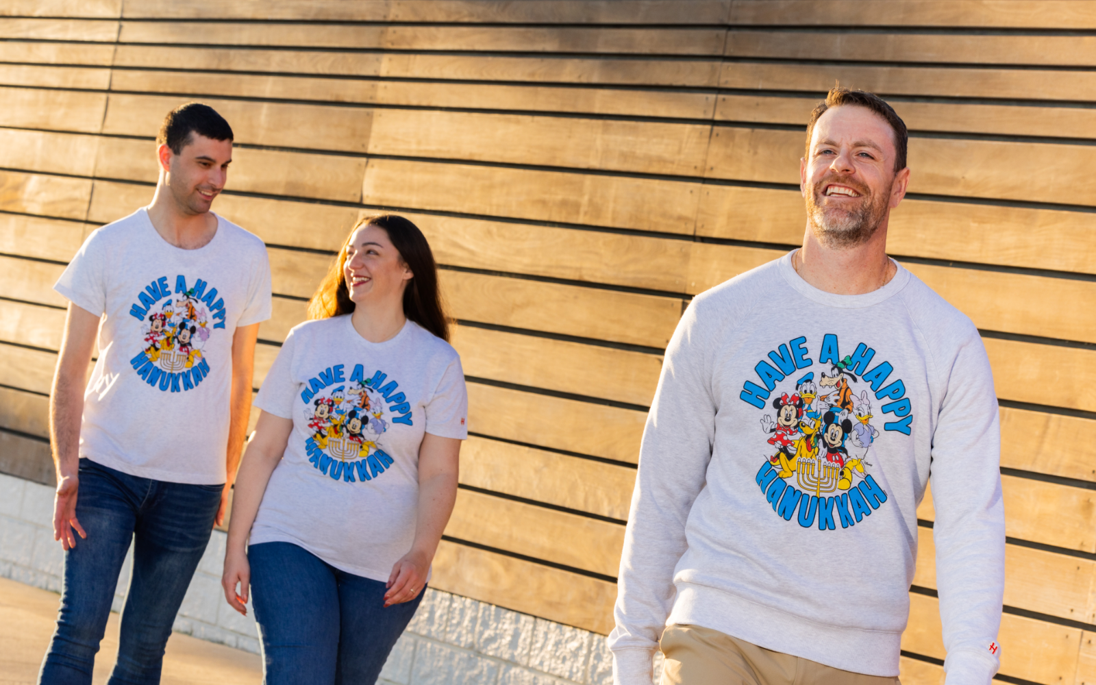 Happy Hanukkah Disney Homage Shirts