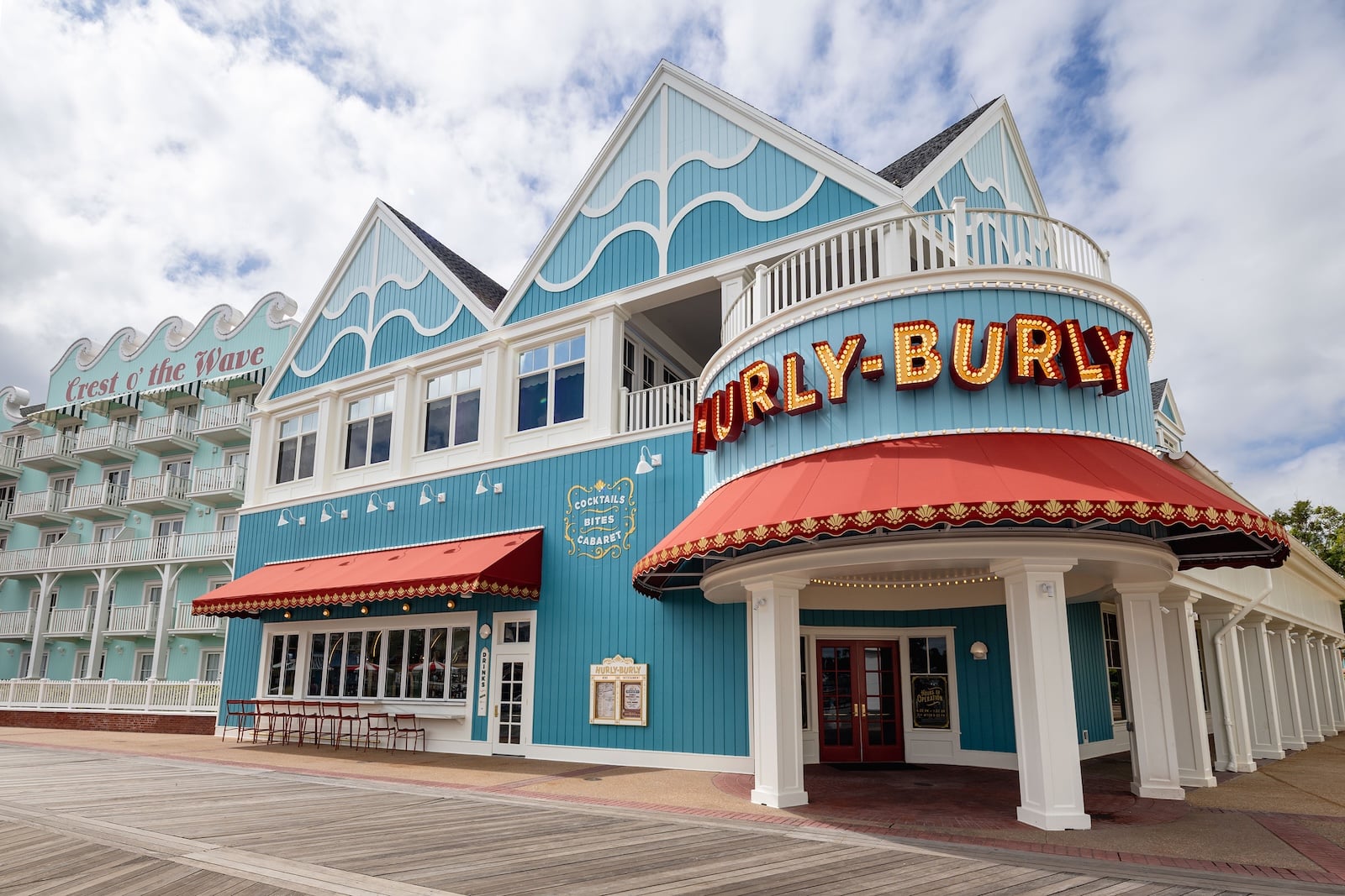 Hurly Burly lounge Disneys BoardWalk photo by Mariah Wild Disney
