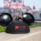 Mickey Mouse ear hat with red key logo