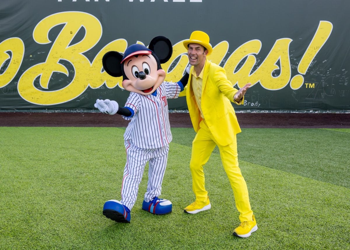 Mickey Mouse Jesse Cole Savannah Bananas Banana Ball