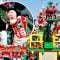 Minnie Mouse, Mickey Mouse, and toy soldiers marching