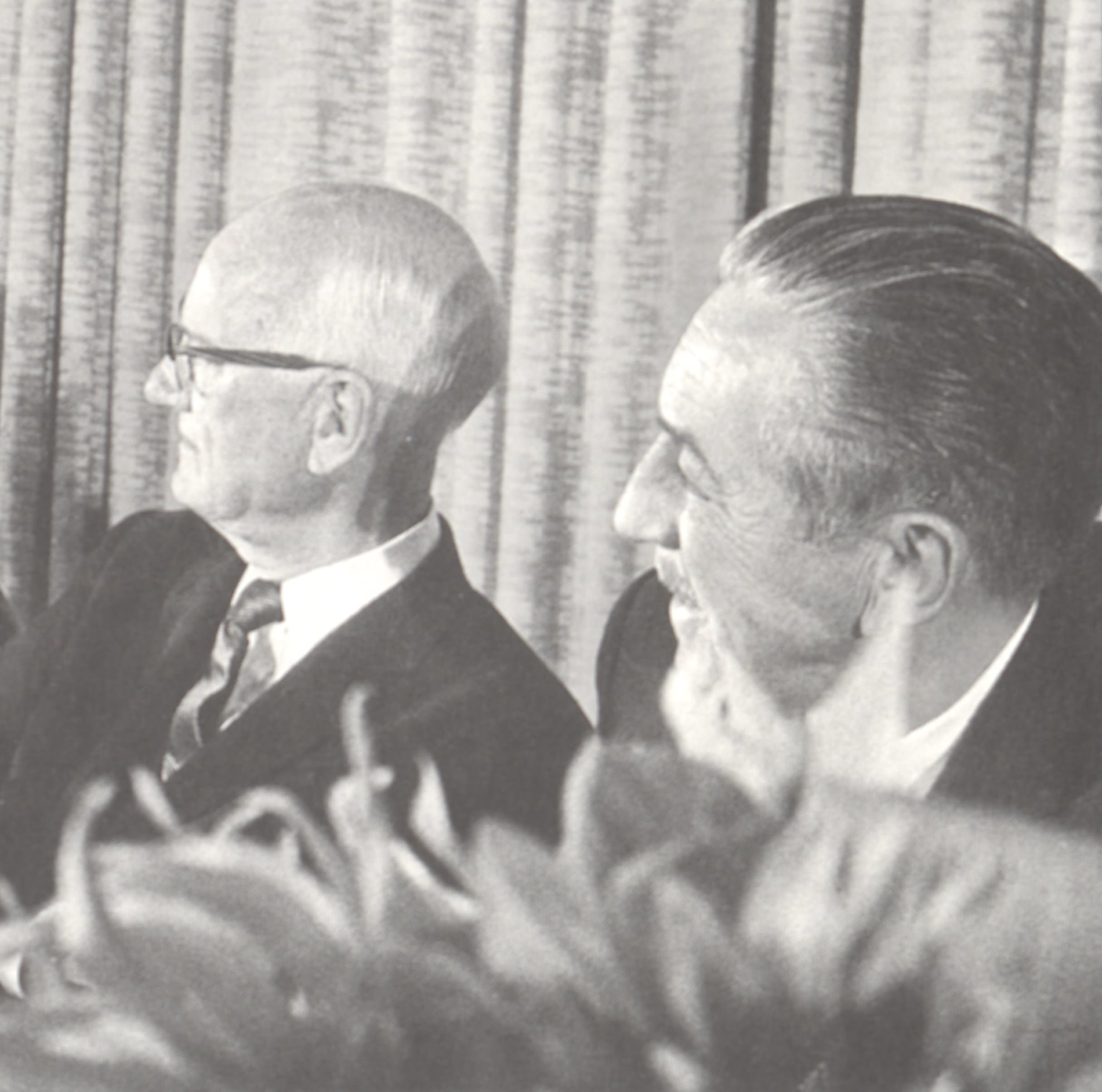 Walt Disney and J.C. Hall