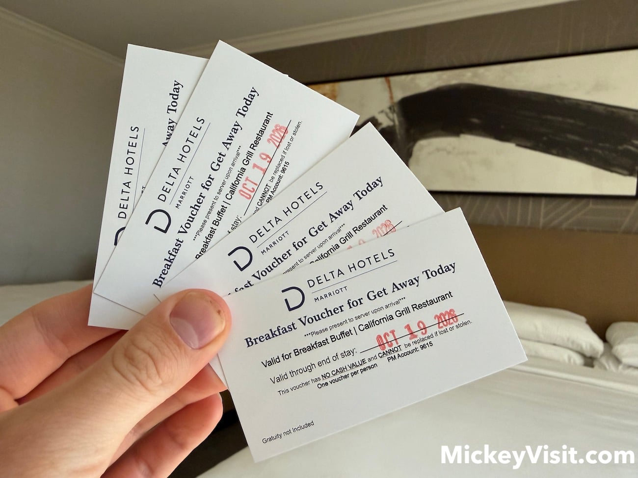 anaheim delta hotel breakfast coupons