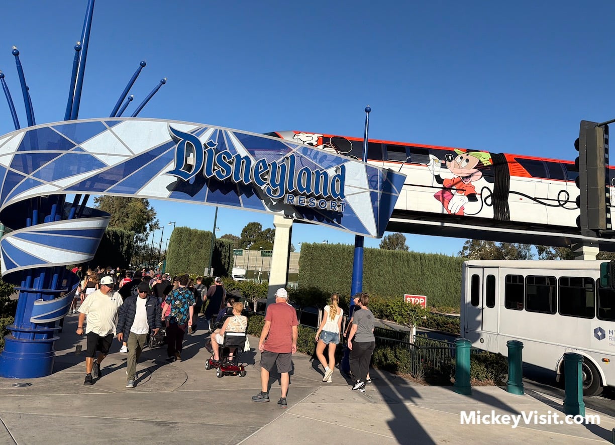 Disneyland Moving Shuttle Drop-Offs as Massive Construction Moves Forward